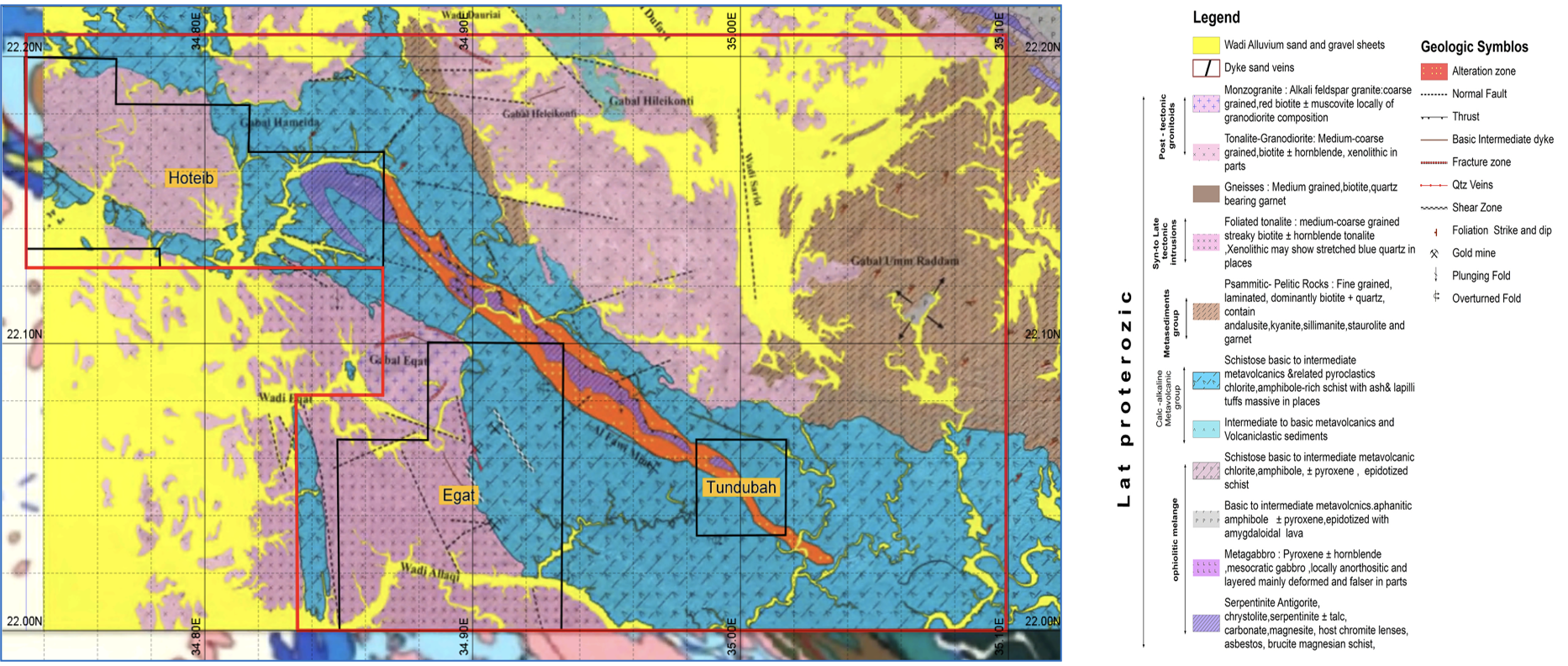Eqat geology